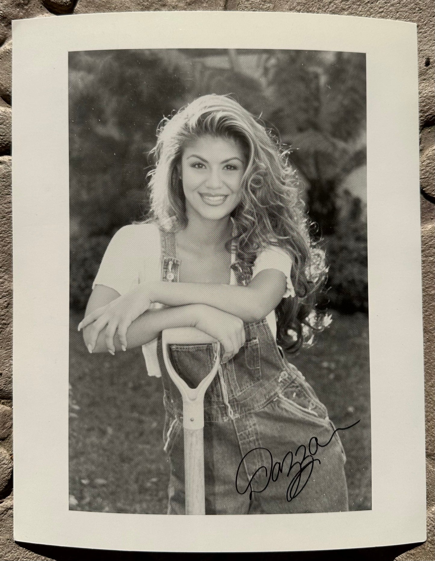 Original 1990 Signed Dazza Del Rio Print