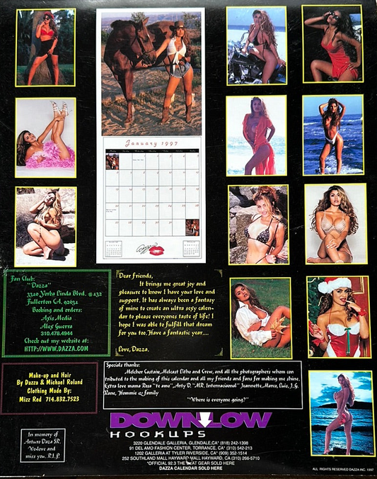 1997 Dazza Calendar