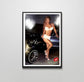 Original 1998 Signed Dazza Del Rio 'Impala Girl' Poster
